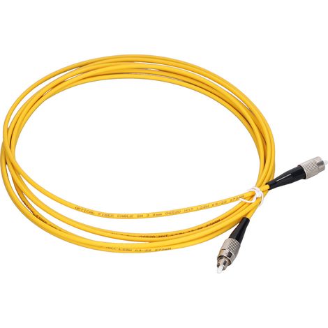 Câble de Rallonge Fibre Optique 5 Pièces, Jarretière UPC/FC à UPC/FC, sans Halogène, pour Travaux de Télécommunication (1/5)