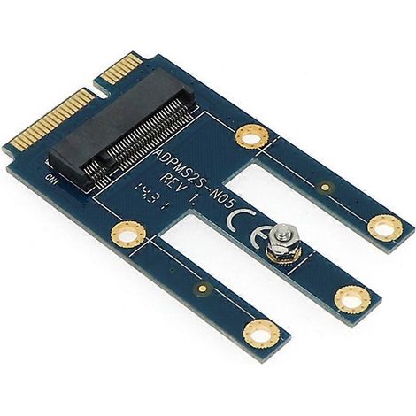 Mini-PCIe-zu-NGFF-M.2-Adapter Key B, WLAN-Extender, Netzwerkkonverter für Netzwerkkarten, Modell B, robust und kompakt (1/5)