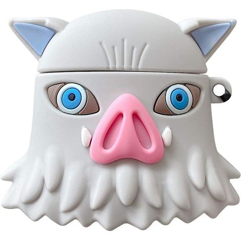 Étui pour écouteurs sans fil Bluetooth Demon Slayer 3D Anime pour Apple AirPods 1/2 - Accessoires pour AirPods 1/2 (b) (1/5)