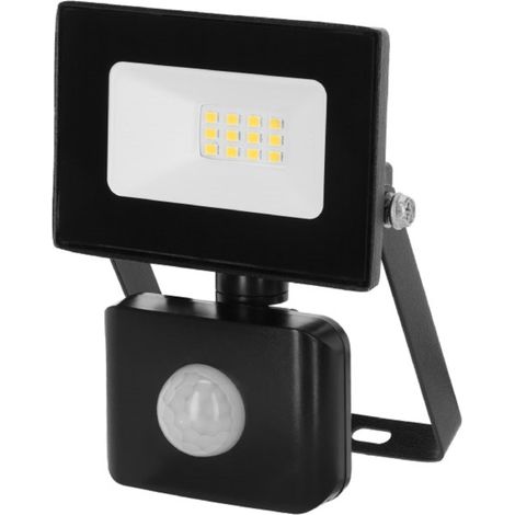 Projecteur LED extérieur avec détecteur de mouvement, spot LED, éclairage extérieur, 10 W, 8,8x12,5x4,5cm, angle réglable