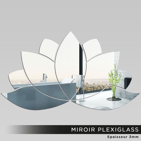 Miroir Plexiglass - Nénuphar - 80x140 cm (1/2)