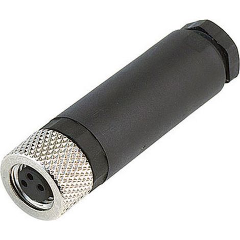 binder 99-3400-100-03 Sensor-/Aktor-Steckverbinder, unkonfektioniert M8 Buchse, gerade  Polzahl Sens