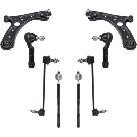 KIT BRACCIO OSCILLANTE 8 PEZZI COMPATIBILE CON KIA XCEED (CD) 1.0 T-GDI 06.2019 - / Kit Sospensione Completo OE/OEM / Bracci Oscillanti + Testine Sterzo / Sostituzione Diretta OEM