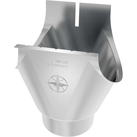 Zambelli Titanzink Meister-Stutzen oval 280/100 mit Logo, 130030-ZAM