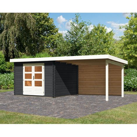 BH Bastrup 5 Anthr.280x280x222 im Set mit AD 3m,28mm Rückwand (1/5)