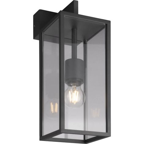 Luminaire extérieur LCD Graphit aluminium anthracite L 14 cm E27 IP54 réf. 5072 (1/4)
