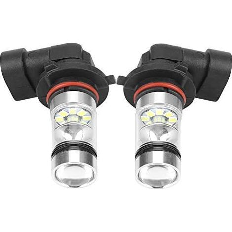 2Pcs 9006 / Phare HB4 LED, 100W Blanc LED Haute Ampoule de Phare Lumineux Kit Lampe de Conduite de Voiture Antibrouillard (1/4)