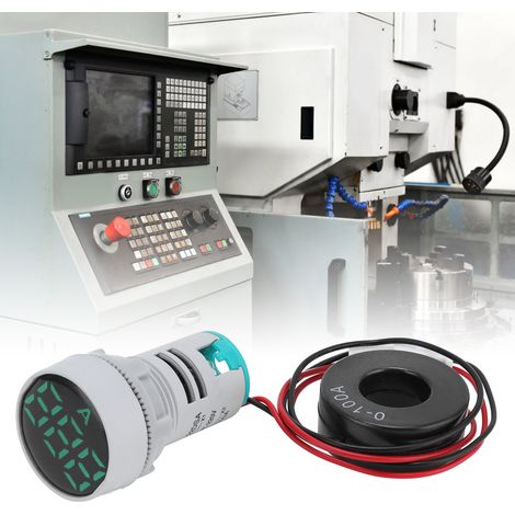 Voyant lumineux rond à cristal AD16-22DSA, type courant, 220 V CA, vert (1/5)