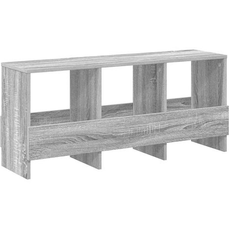 Maison Exclusive - Scaffale per riviste Grigio Sonoma 102 x 30 x 45 cm