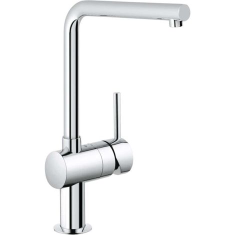 KZQ Küchenarmatur mit Einhebelmischer, verchromt – Modernes Design – Hochwertige Armatur