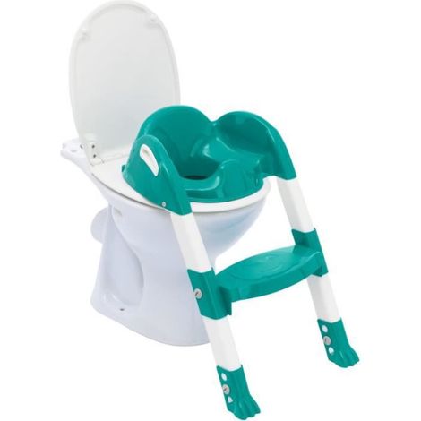 THERMOBABY Reducteur de wc kiddyloo - Vert emeraude (1/5)