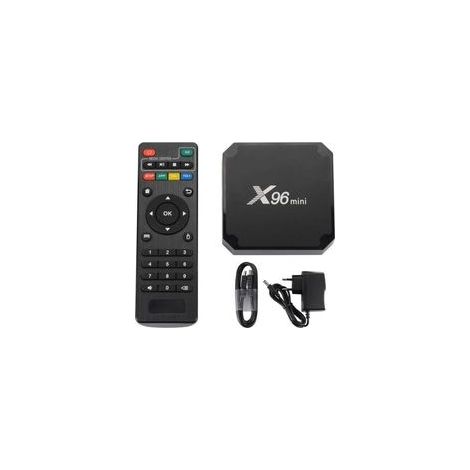Cellfast – Boîtier TV Android 9.0 X96 Mini – Amlogic S905W Quad-Core – 2 Go RAM 16 Go – 4K HD – WiFi – Lecteur multimédia (1/4)