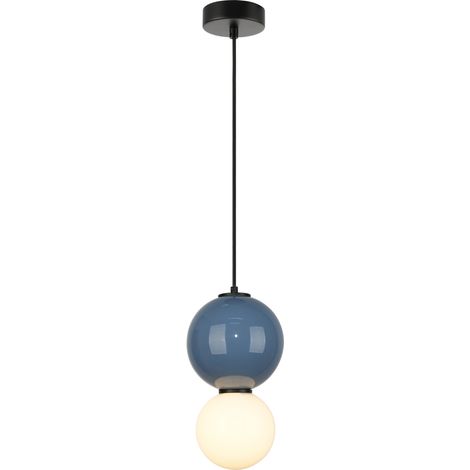 Lámpara colgante LED azul Pieve italux PND-95221-1S-BLU (1/5)