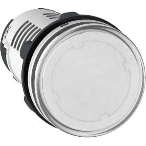 voyant rond - d=22 - incolore - led intégrée - 24v - schneider electric xb7ev07bp