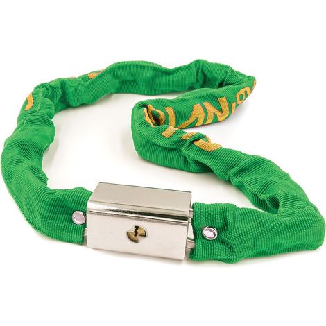 CATENA ANTIFURTO QUADRA CON LUCCHETTO CORAZZATO Ø mm.10 cm. 120