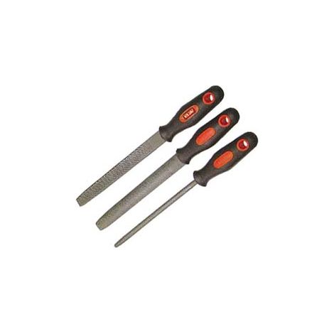 RASPE IN ACCIAIO CON MANICO IN SERIE 3 PEZZI - 1 blister