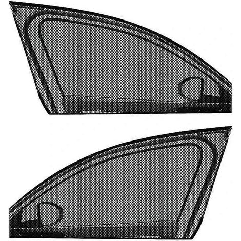 Pare-soleil latéral de voiture pour fenêtre, protection anti-moustiques, bloque la lumière du soleil. Le tissu en maille est respirant. Protection isolante pour fenêtre en été. (1/5)