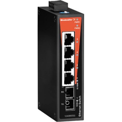 Weidmüller IE-SW-BL05-4TX-1SC Switch ethernet industriale
