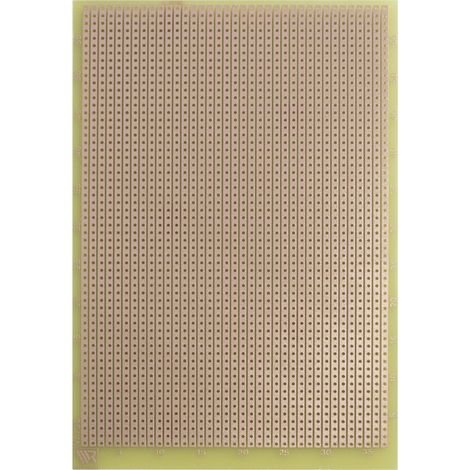 Rademacher WR-Typ 732 Experimentierplatine Epoxyd (L x B) 16 mm x 10 mm 35 µm Rastermaß 2.54 mm Inh