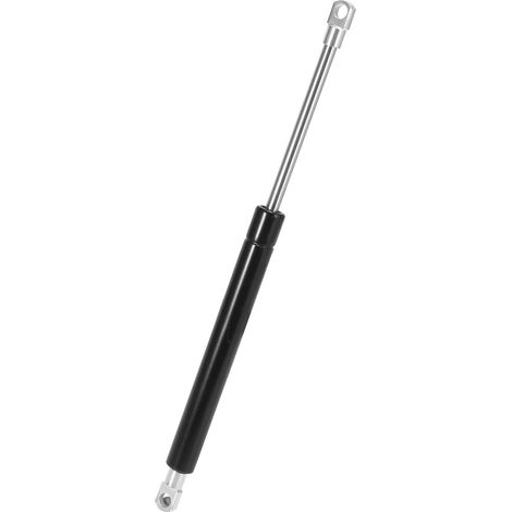 Vérin À Gaz Noir Et Argent 1pc Pour Voiture 400N 40kg Pour Bateau, Pour Remorque, Pour Moto, Diamètre Tige 8mm, Diamètre Tube 18mm, Longueur Tube 160mm