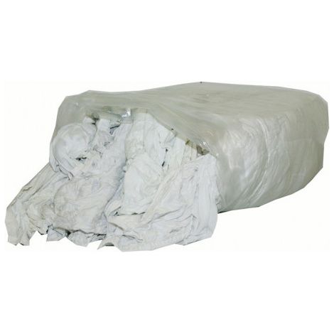Chiffons de nettoyage en jersey WT I coton blanc pur ELOS