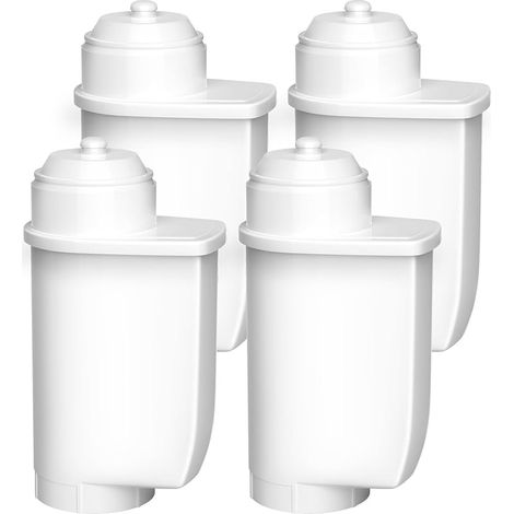 Set di 4 filtri acqua per Siemens EQ6, EQ7, EQ9, S700, EQ500 Serie EQ, filtri per Siemens TZ70003, TCZ7003, TCZ7033, per macchina da caffè Bosch 12008246 filtro acqua per Siemens (1/5)