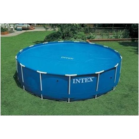 Runde Luftpolsterfolie für Aufstellpools – Durchmesser 457 cm, Dicke 160 µm, aus UV-beständigem Polyethylen, optimale Wärmedämmung und reduzierte Verdunstung (1/5)