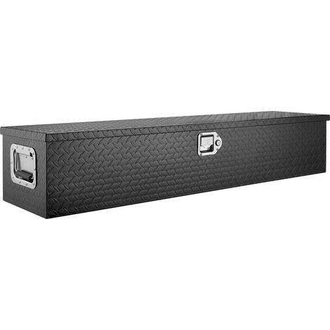 Coffre à outils en aluminium robuste 121,9 x 38,1 x 38,1 cm pour camionnette idéal pour stockage et sécurité des outils (1/5)