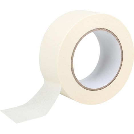 Ruban de masquage 50 mm x 50 m multi-surfaces pour peindre des lignes nettes, ruban adhésif de largeur, ruban de peintre (1/5)