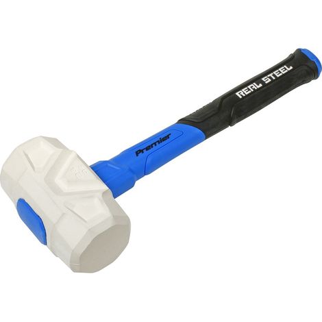 Sealey Rubber Mallet with Fibreglass Shaft 24oz RMG24 (1/2)