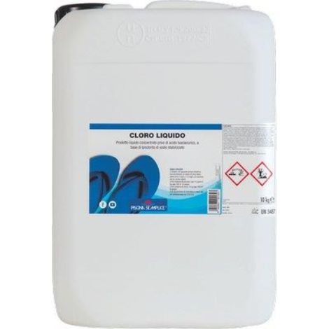 Cloro liquido x piscina lapi stabilizzato kg 25 Lapi