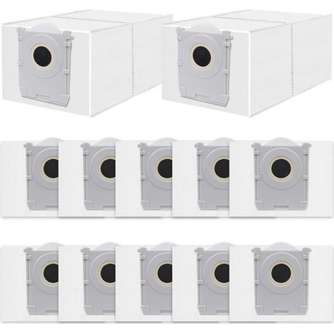 Confezione da 12 sacchetti antibatterici per robot aspirapolvere Ecovacs Deebot X8 Pro/T50/T30C – Filtrazione efficace – Capacità 3 litri - DDB030041 (1/4)