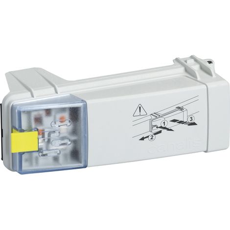 Canalis KB connecteur dérivation 16A sélection de ph. sans protec. SCHNEIDER KBC16DCB22 (1/3)