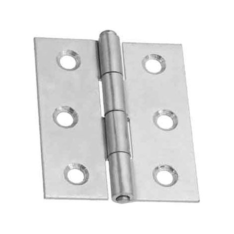 CHARNIÈRE LOURDE AXE FIXE 40x35 mm