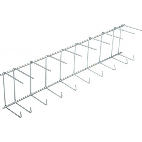 Juego de 2 rejillas universales MOTTEZ, Al.13 x An.57 x P.10 cm MOTTEZ
