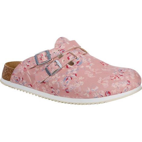 Sabots Clog Kay SL Taille 38 flower field rose Birko Flor DIN EN ISO 20347 BIRKENSTOCK