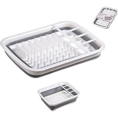Égouttoir pliable - Dekorum - Plastique - Antidérapant - 38x29,5x12,5 cm (1/4)
