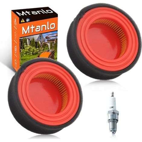 Filtre à air de rechange 951-14628 Compatible avec Tondeuse Craftsman Compatible avec Tondeuse Troy Bilt 105, Tondeuse à marche arrière Craftsman 247, Moteur MTD Remington 140cc (1/5)