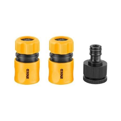 Set 3 raccordi acqua da 1/2" Ingco (1/2)