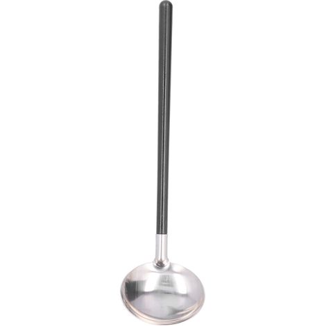 Cuillère ronde en acier inoxydable de 26 cm, louche pour plats chauds, vaisselle pour la maison, la cuisine, les restaurants et les hôtels. (1/5)