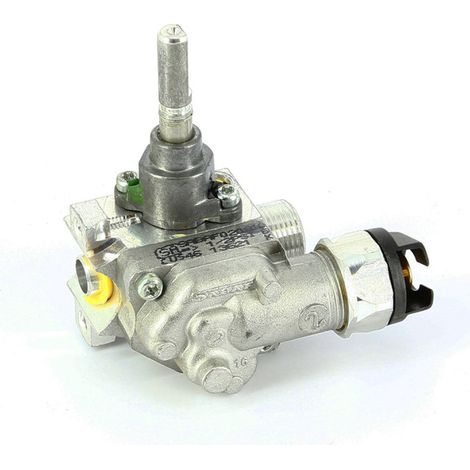 ROBINET SABAF R NG V02 VALVE COURTE 9004894 pour Plaque de cuisson ESSENTIEL B, LISTO TABLE GAZ ESSENTIELB ETGV 44N, TABLE GAZ LISTO TG L4B, TABLE GAZ LISTO TG L4I