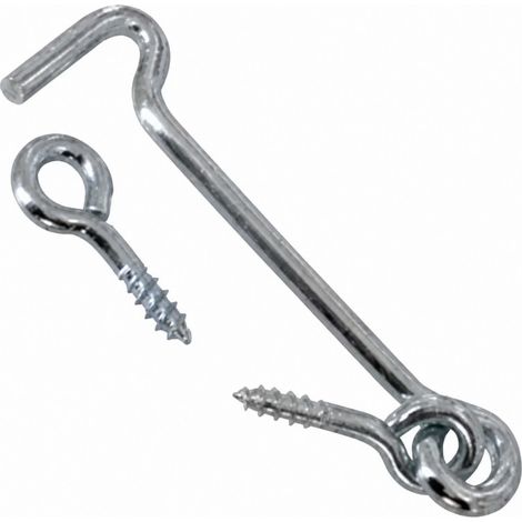 Gancio a vite Vynex screw hook acciaio zincato 10 cm