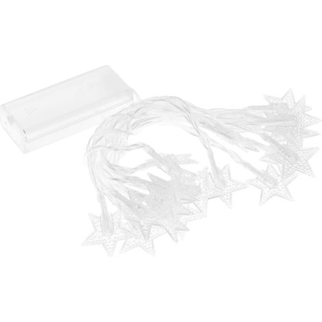 Guirlande lumineuse LED pentagramme pour décoration murale intérieure et extérieure, idéale pour mariage, fête, maison, jardin ou chambre. (1/5)