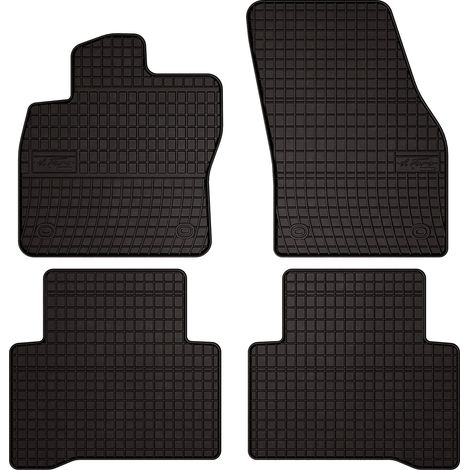 Tappetini in gomma per auto per: Volkswagen Touran II minivan (2016-) - neri, su misura (1/5)
