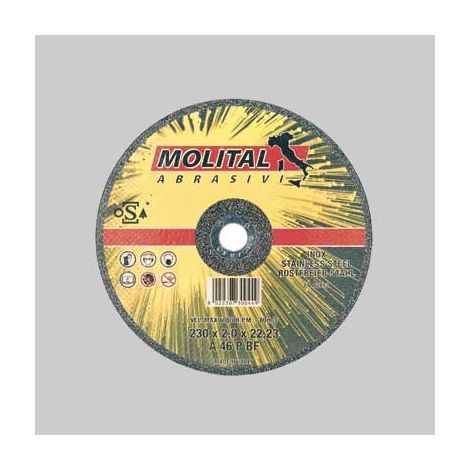 Disco da taglio per inox diametro 125x1,0 mm conf. da 50 pz