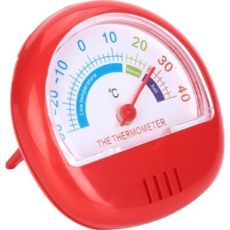 Thermomètre pour Réfrigérateur Congélateur à Grand Cadran (Mécanique Blanc) (1/5)