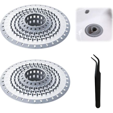 Shower Hair Catcher, Kitchen Sink Filter and Anti-Clogging Shower Filter (1/5)