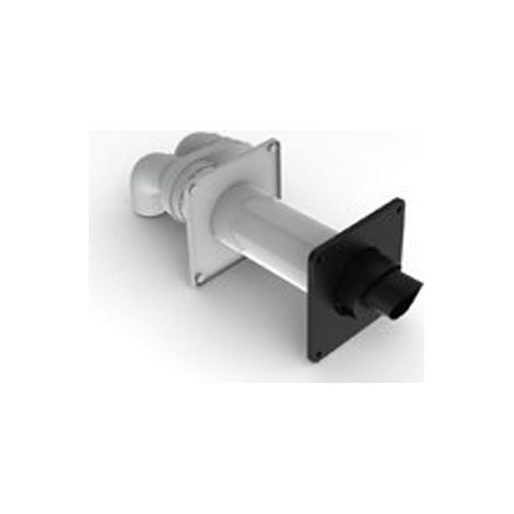 Nefit Topline prise murale plastique 80/125