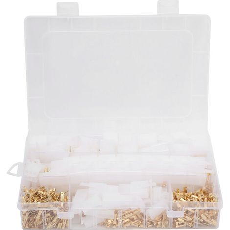 580 pièces de boîtier de connecteur mâle/femelle de borne de circuit 2 3 4 6 9 broches 2,8 mm pour l'électronique,DUBUNS (1/5)