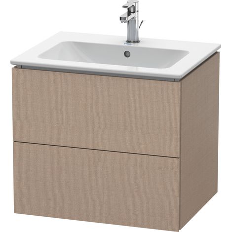Duravit L-Cube mueble bajo lavabo suspendido, 2 cajones,